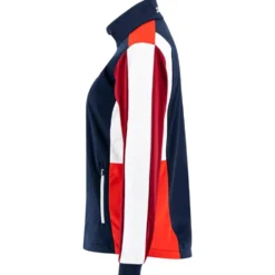 Giacca sci di fondo Swix Cross Jkt Wmn Dark navy - Rhubarb red