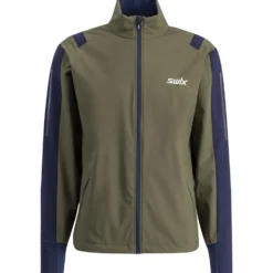Giacca sci di fondo Swix Infinity Jkt Men Olive Dark Navy