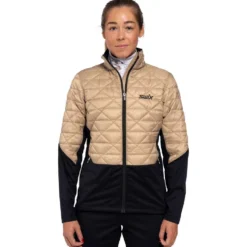 Giacca sci di fondo Swix Infinity Hybrid Insulated W Dune Black