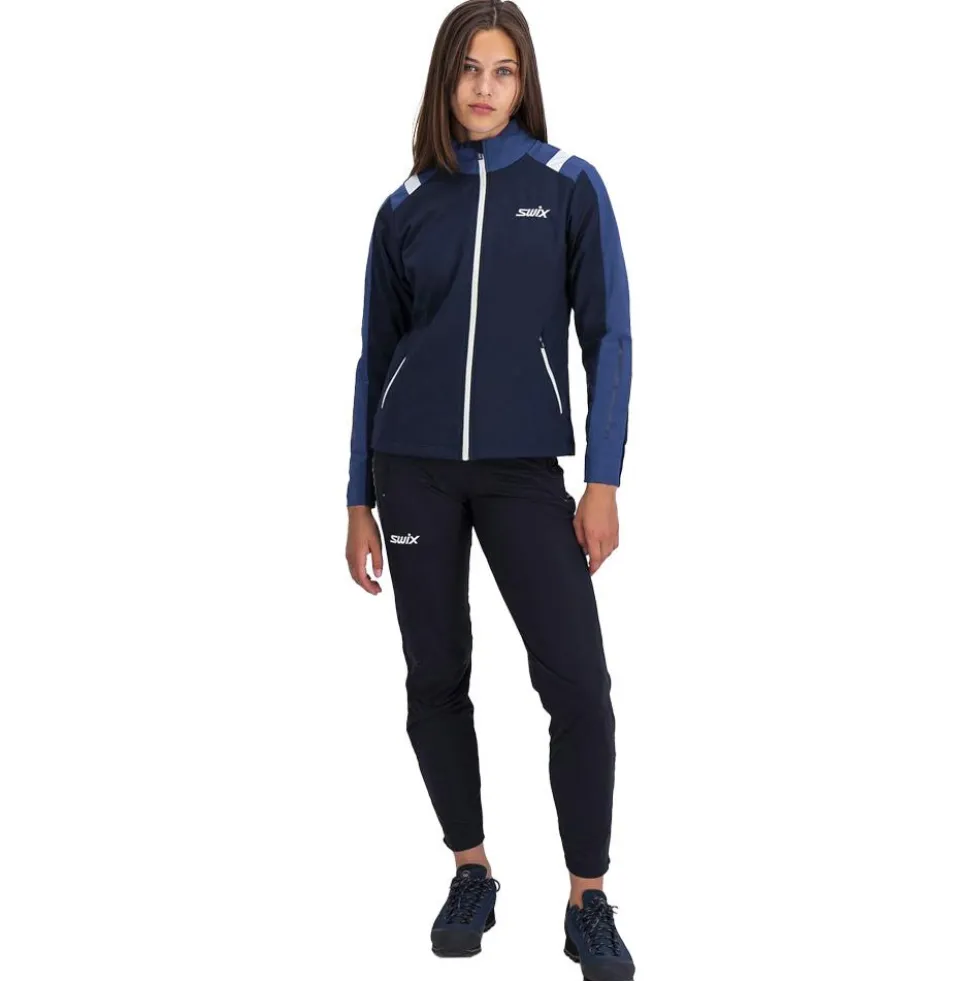 Giacca sci di fondo Swix Infinity Jkt Wmn Lake Blue