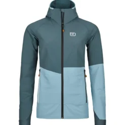 Giacca tecnica Ortovox Punta Berrino Hooded Jacket W Dark Arctic Grey