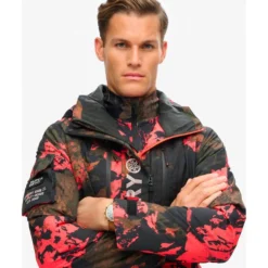 Giacca tecnica Superdry Ultimate Rescue Jacket Volcanic Mountain Orange