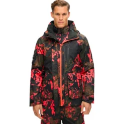 Giacca tecnica Superdry Ultimate Rescue Jacket Volcanic Mountain Orange