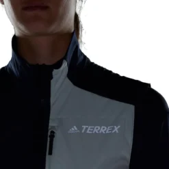 Gilet adidas W Xpr Xc Vst Legend Ink Linen Green