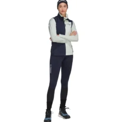 Gilet adidas W Xpr Xc Vst Legend Ink Linen Green