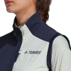 Gilet adidas W Xpr Xc Vst Legend Ink Linen Green