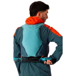 Gilet da trail Dynafit Alpine 8 Vest Smoke Blue Cinder
