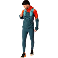 Gilet da trail Dynafit Alpine 8 Vest Smoke Blue Cinder