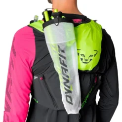 Gilet da trail Dynafit Dna 8 Vest Fluo Yellow Black Out