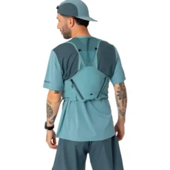Gilet da trail Dynafit Sky 4 Vest Smoke Blue Cinder