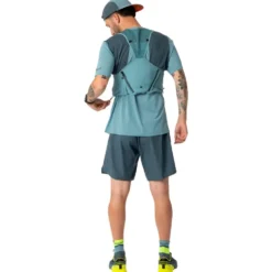 Gilet da trail Dynafit Sky 4 Vest Smoke Blue Cinder