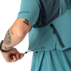 Gilet da trail Dynafit Sky 4 Vest Smoke Blue Cinder