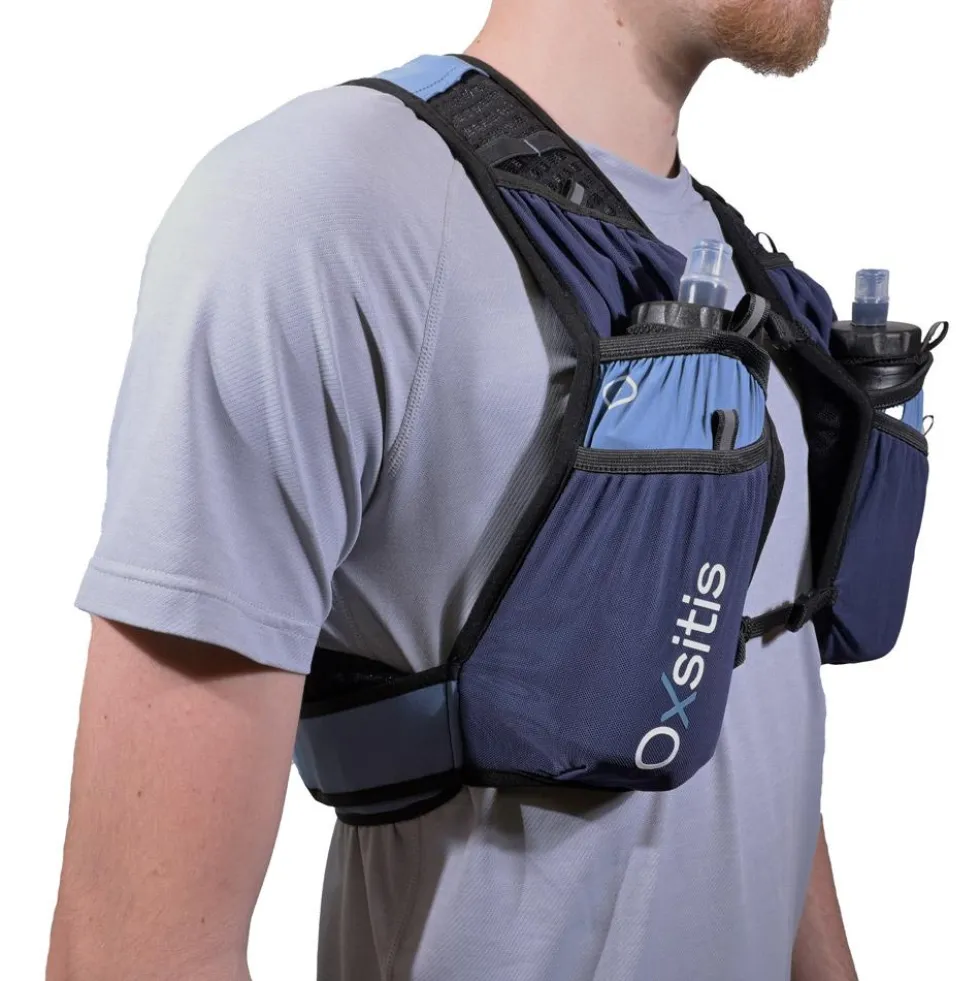 Gilet da trail Oxsitis Gravity 10 Blue