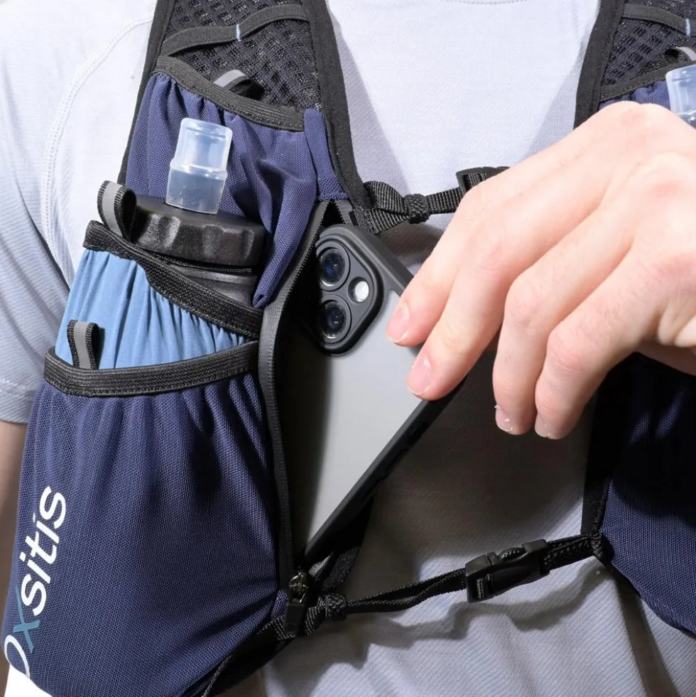 Gilet da trail Oxsitis Gravity 10 Blue