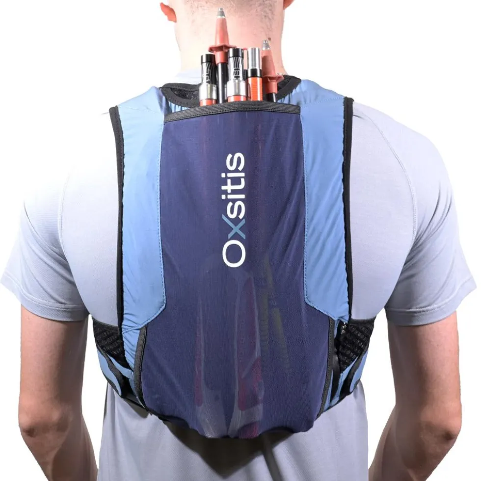 Gilet da trail Oxsitis Gravity 10 Blue
