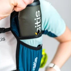 Gilet da trail Oxsitis Gravity 10 Women Light Blue