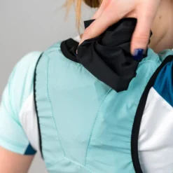 Gilet da trail Oxsitis Gravity 5 Women Light Blue