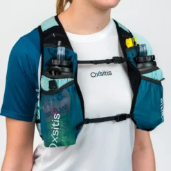 Gilet da trail Oxsitis Gravity 5 Women Light Blue