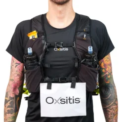 Gilet da trail Oxsitis Spectre 16 Black Orange