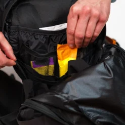 Gilet da trail Oxsitis Spectre 16 Black Orange