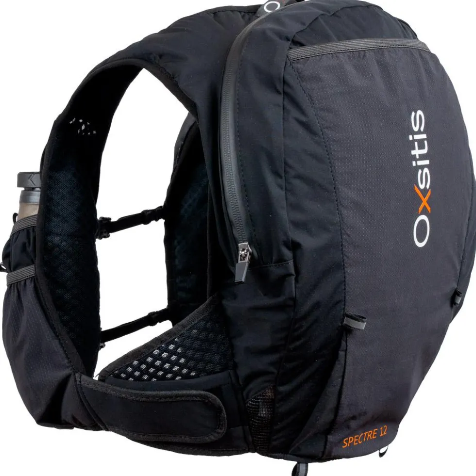 Gilet da trail Oxsitis Spectre 12 Black Orange