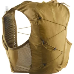 Gilet da trail Salomon Active Skin 8 Set Brillant Olive Willow
