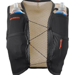 Gilet da trail Salomon Active Skin 4 Women Set Emerglow Black