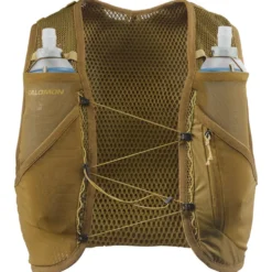 Gilet da trail Salomon Active Skin 4 Set Brillant Olive Willow