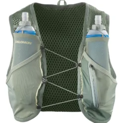 Gilet da trail Salomon Active Skin 8 Set Laurel Wreath Lily Pad Aloe Wash