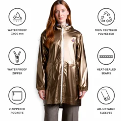 Giubbotto Street Flotte Versailles Gold Gold