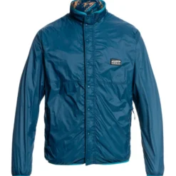 Giubbotto Street Quiksilver Remote Planet Insignia Blue