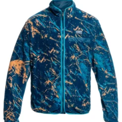 Giubbotto Street Quiksilver Remote Planet Insignia Blue