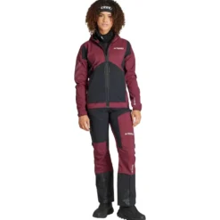 Giubbotto tecnico adidas W Terrex Techrock Softshell Jkt Shared Black