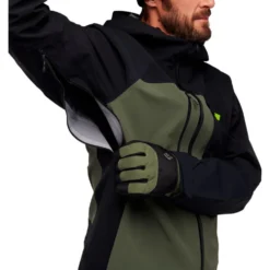 Giubbotto tecnico Black Diamond M Recon Stretch Pro Shell Black - Tundra