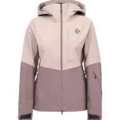 Giubbotto tecnico Black Diamond W Recon Stretch Shell Pale Mauve Dark Mauve