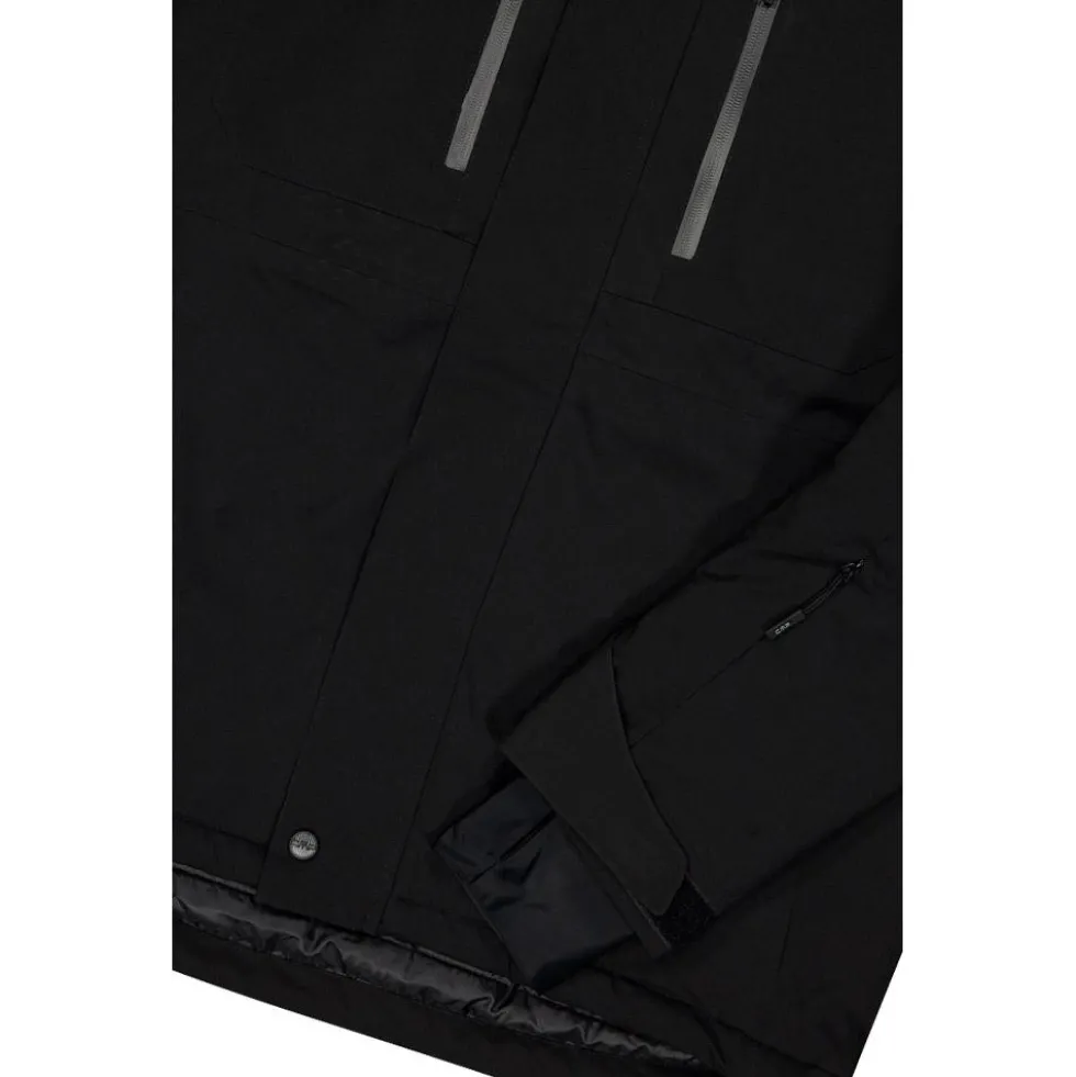 Giubbotto tecnico CMP Man Jacket Fix Hood Nero