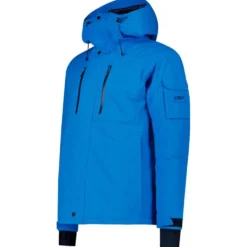 Giubbotto tecnico CMP Man Jacket Fix Hood Royal Blue