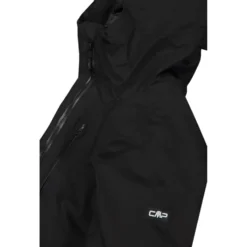Giubbotto tecnico CMP Man Jacket Fix Hood Nero