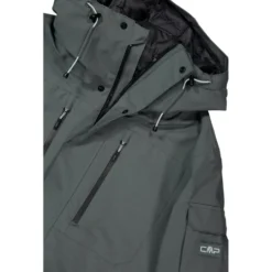 Giubbotto tecnico CMP Man Jacket Fix Hood Grey