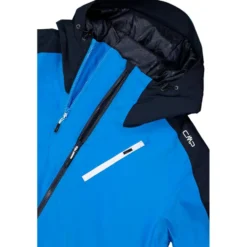 Giubbotto tecnico CMP Man Jacket Fix Hood Royal Blue