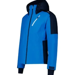 Giubbotto tecnico CMP Man Jacket Fix Hood Royal Blue