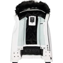Giubbotto tecnico CMP Woman Jacket Zip Hood Bianco