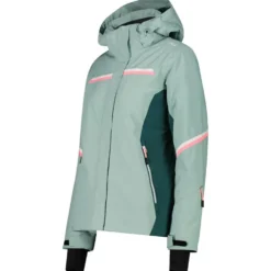 Giubbotto tecnico CMP Woman Jacket Zip Hood Jade