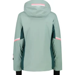 Giubbotto tecnico CMP Woman Jacket Zip Hood Jade