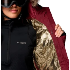Giubbotto tecnico Columbia Bird Mountain III Insulated Rich Wine