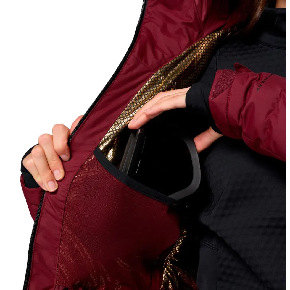 Giubbotto tecnico Columbia Bird Mountain III Insulated Rich Wine
