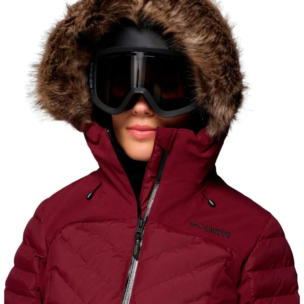 Giubbotto tecnico Columbia Bird Mountain III Insulated Rich Wine