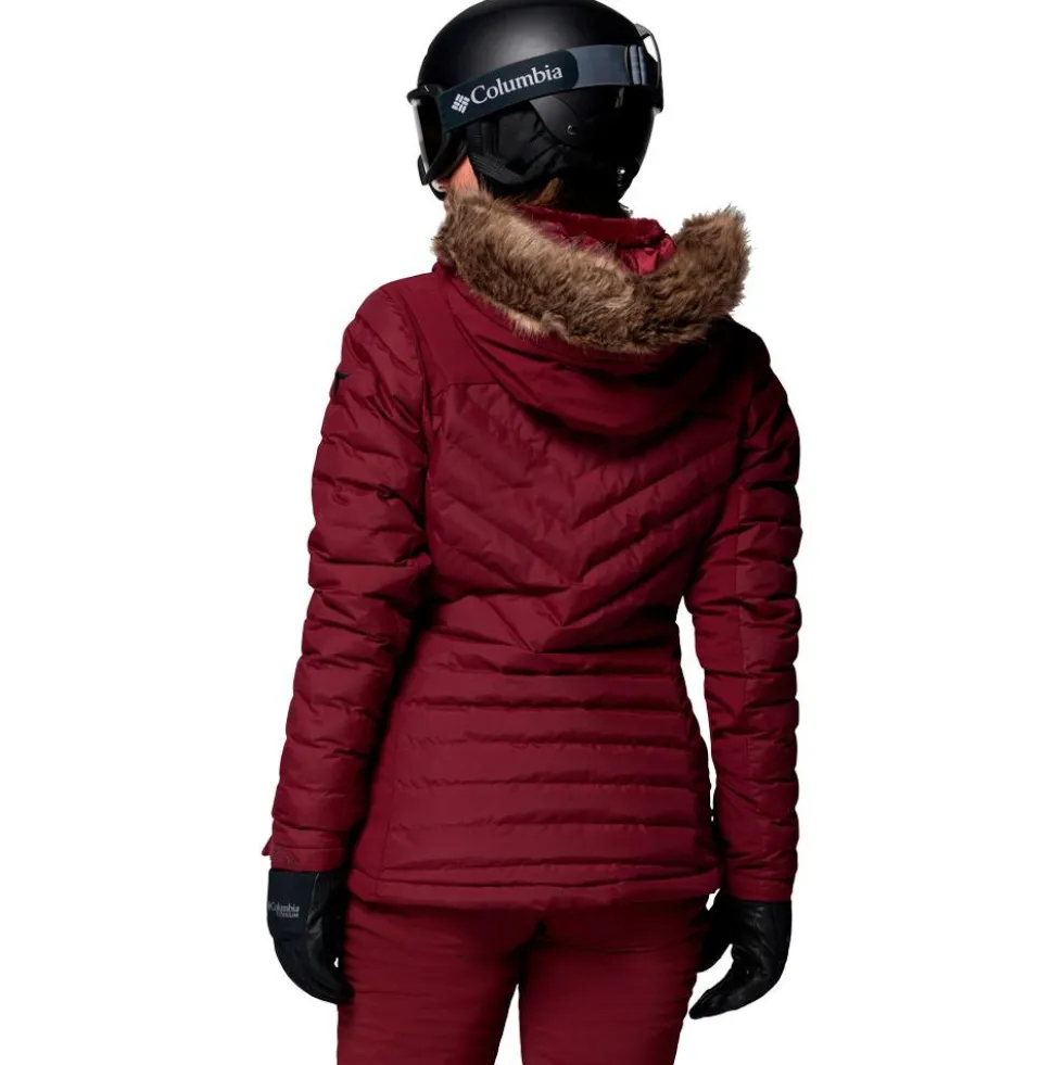 Giubbotto tecnico Columbia Bird Mountain III Insulated Rich Wine