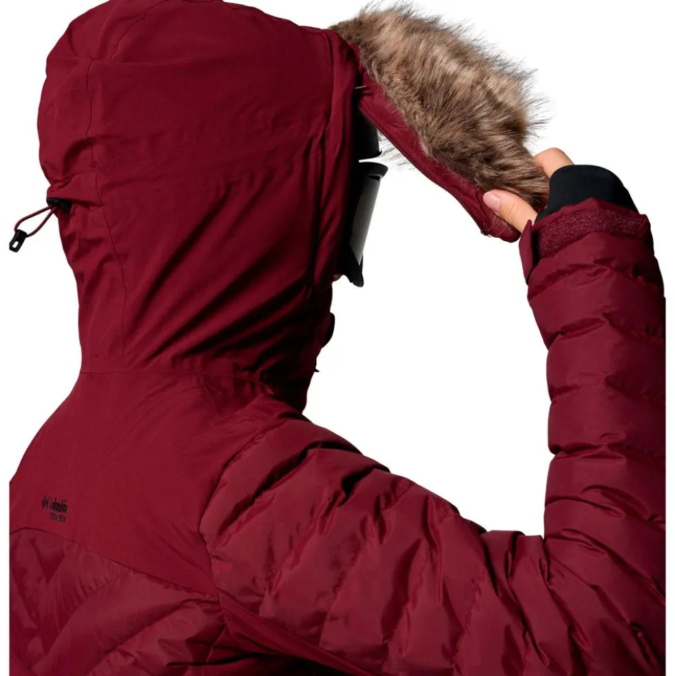Giubbotto tecnico Columbia Bird Mountain III Insulated Rich Wine