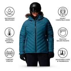 Giubbotto tecnico Columbia Bird Mountain III Insulated Everblue